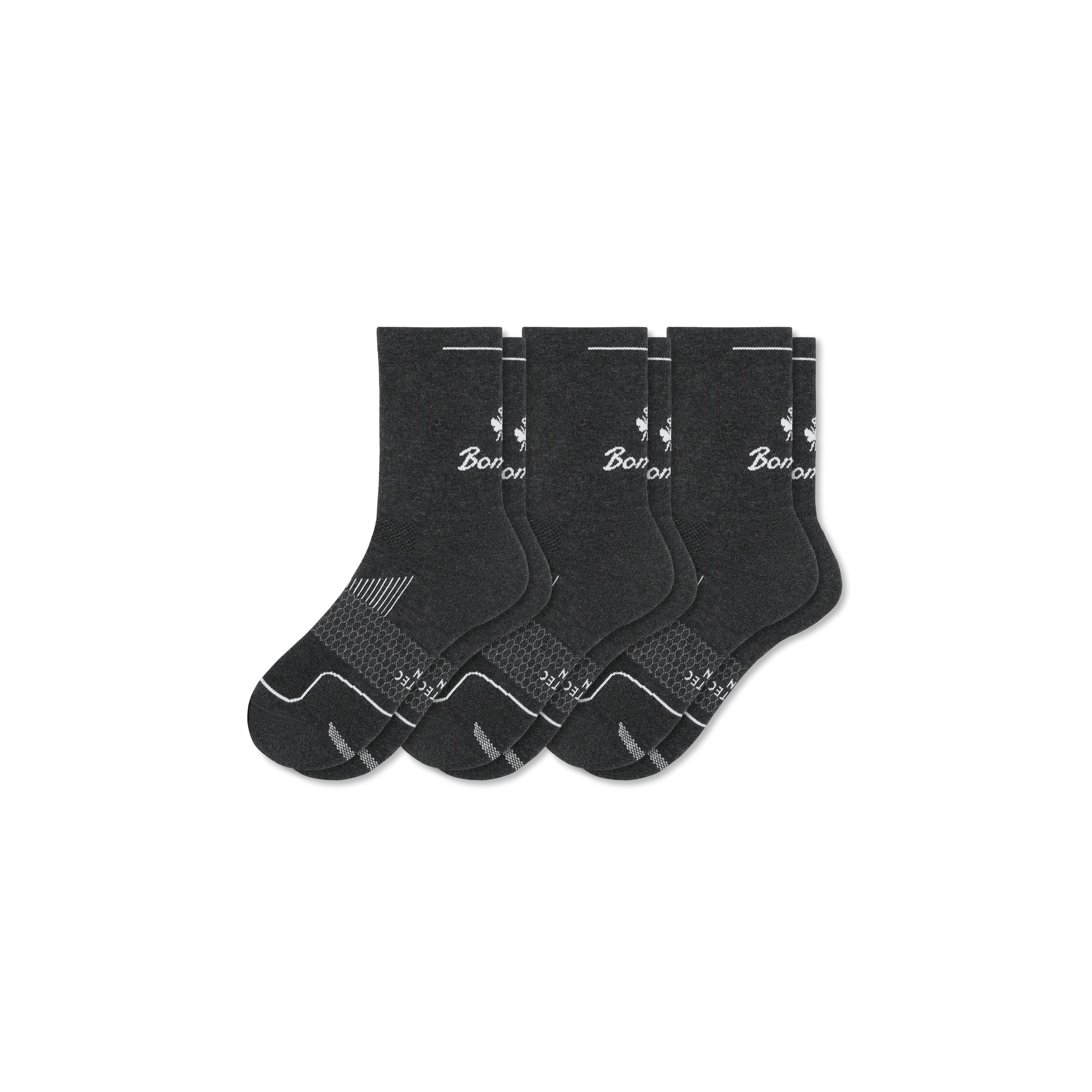 Men's Running Half Calf Sock 3-Pack