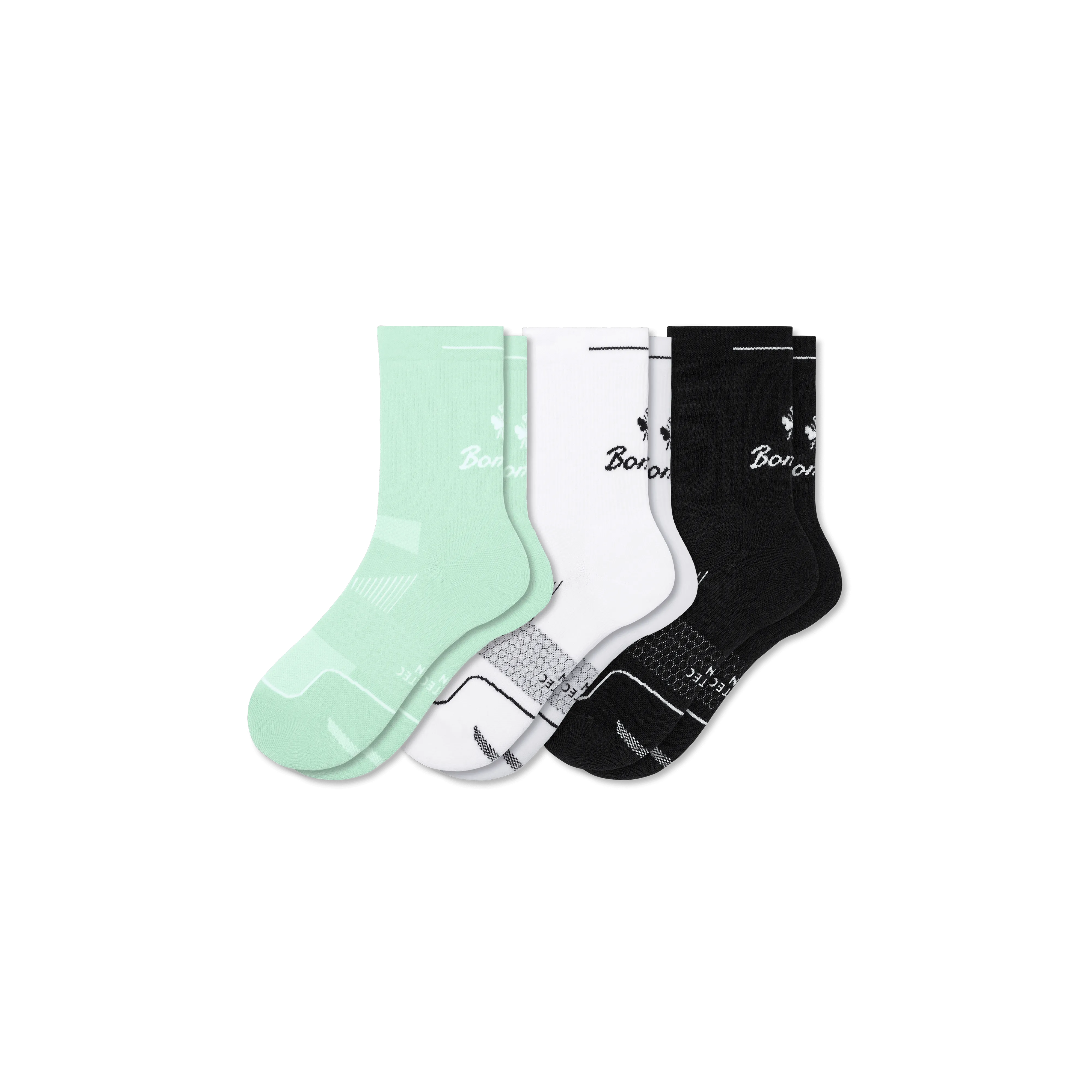 Men's Running Half Calf Sock 3-Pack