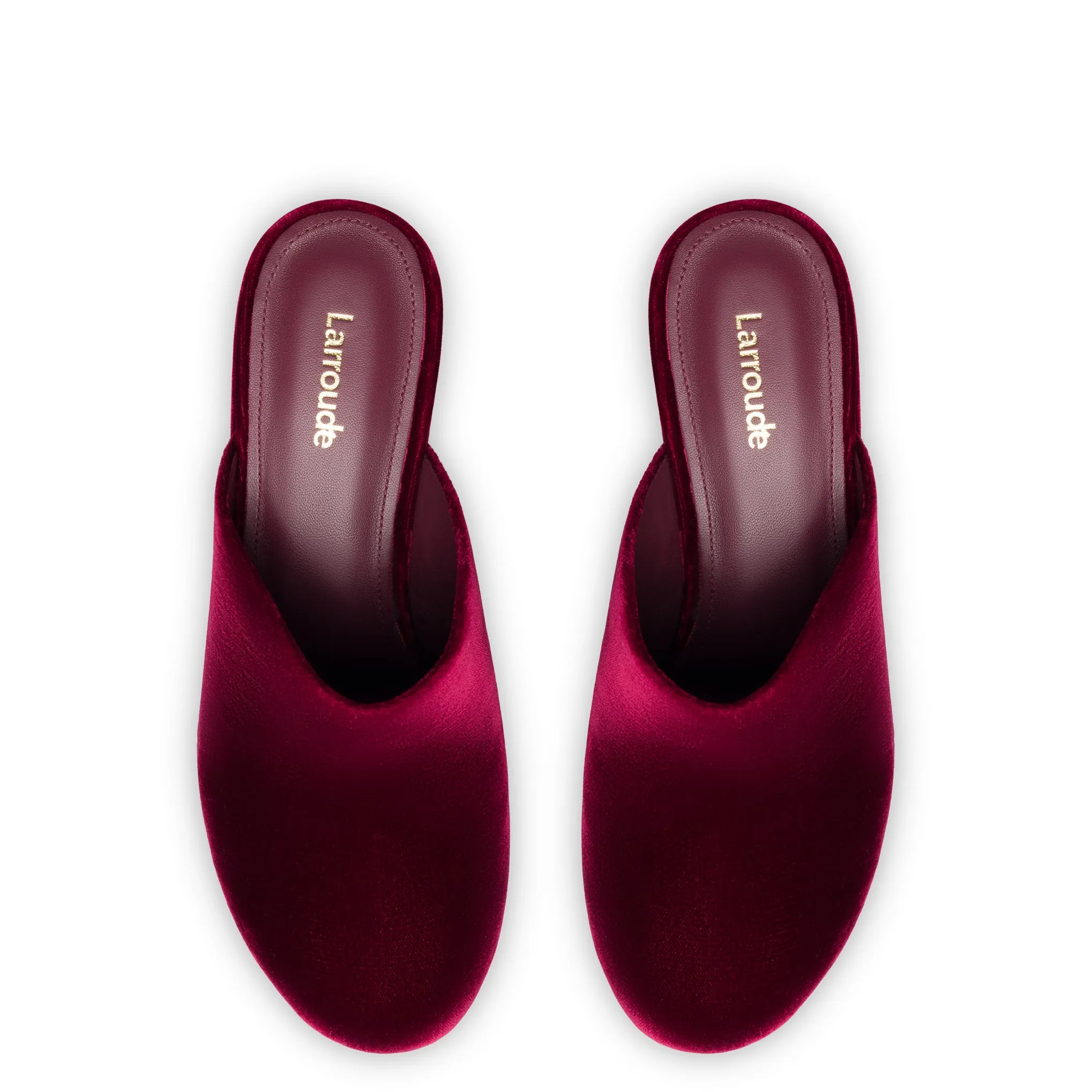 Miso Platform Clog In Wine Velvet