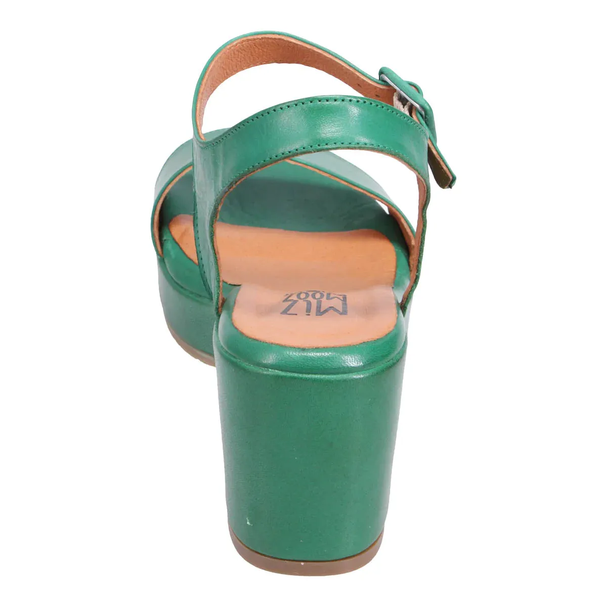 Miz Mooz GILLIE Platform Sandal in Emerald