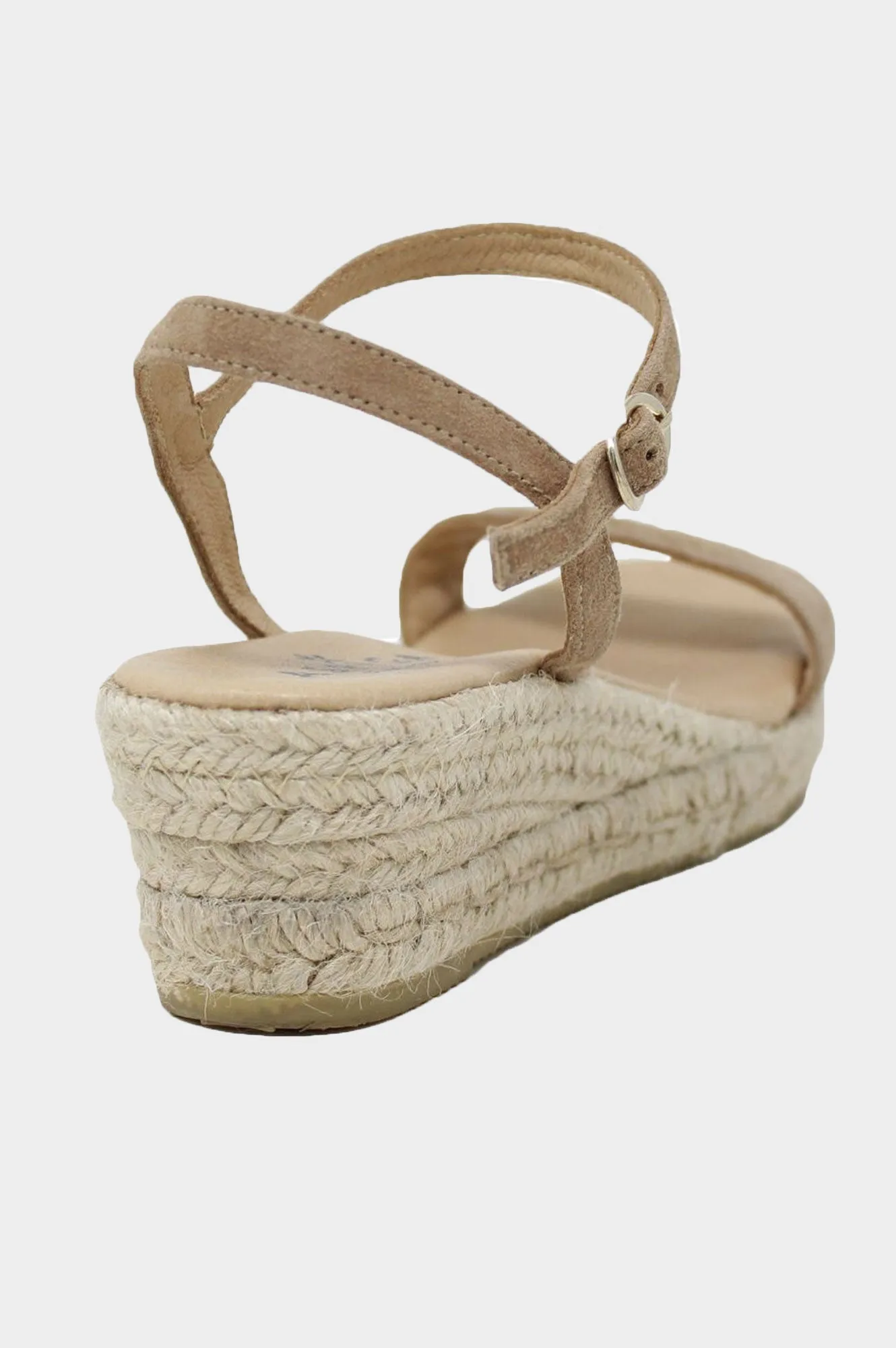 Moli Low Wedge Espadrilles | Almond