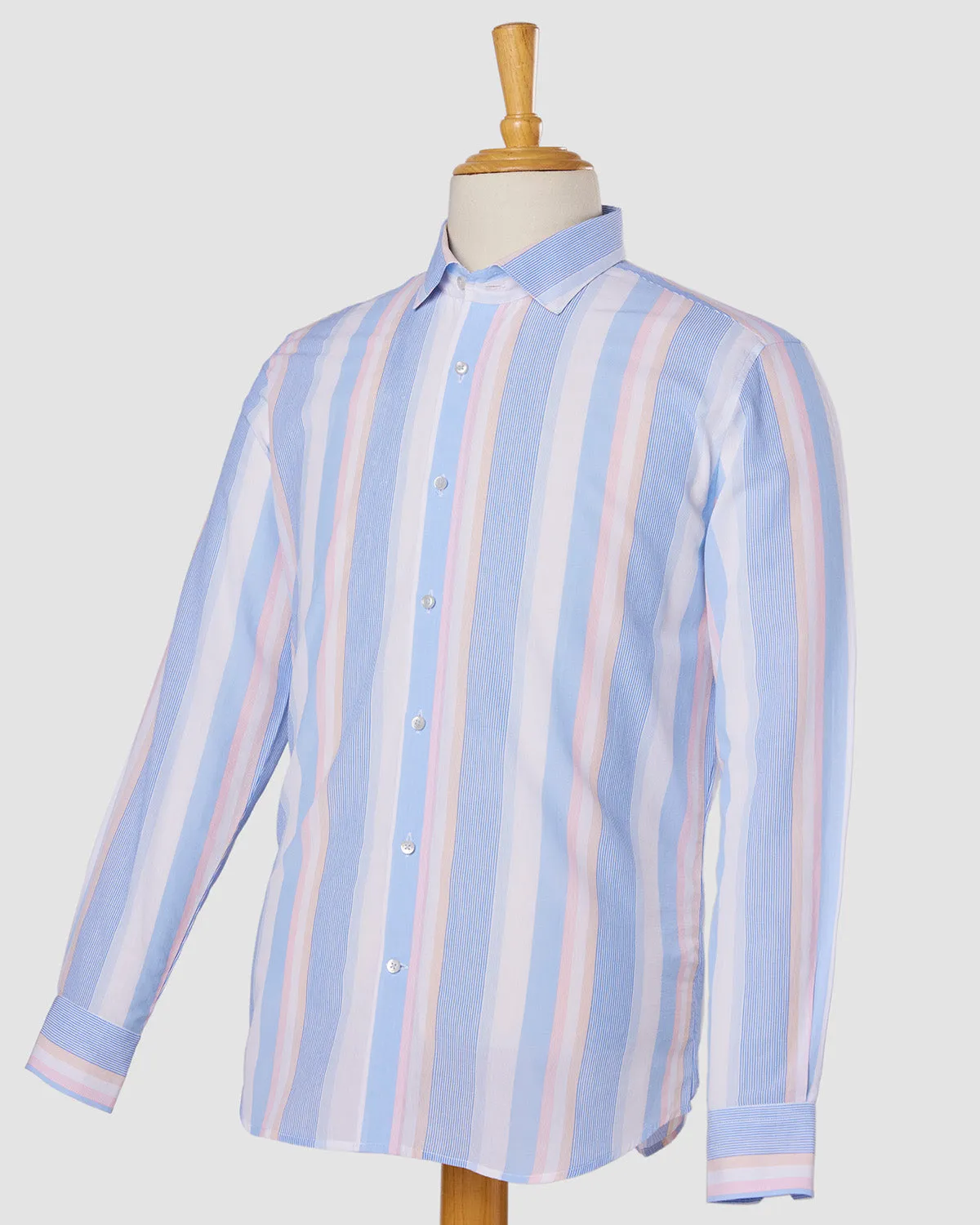 Ocean Sunset Striped Shirt