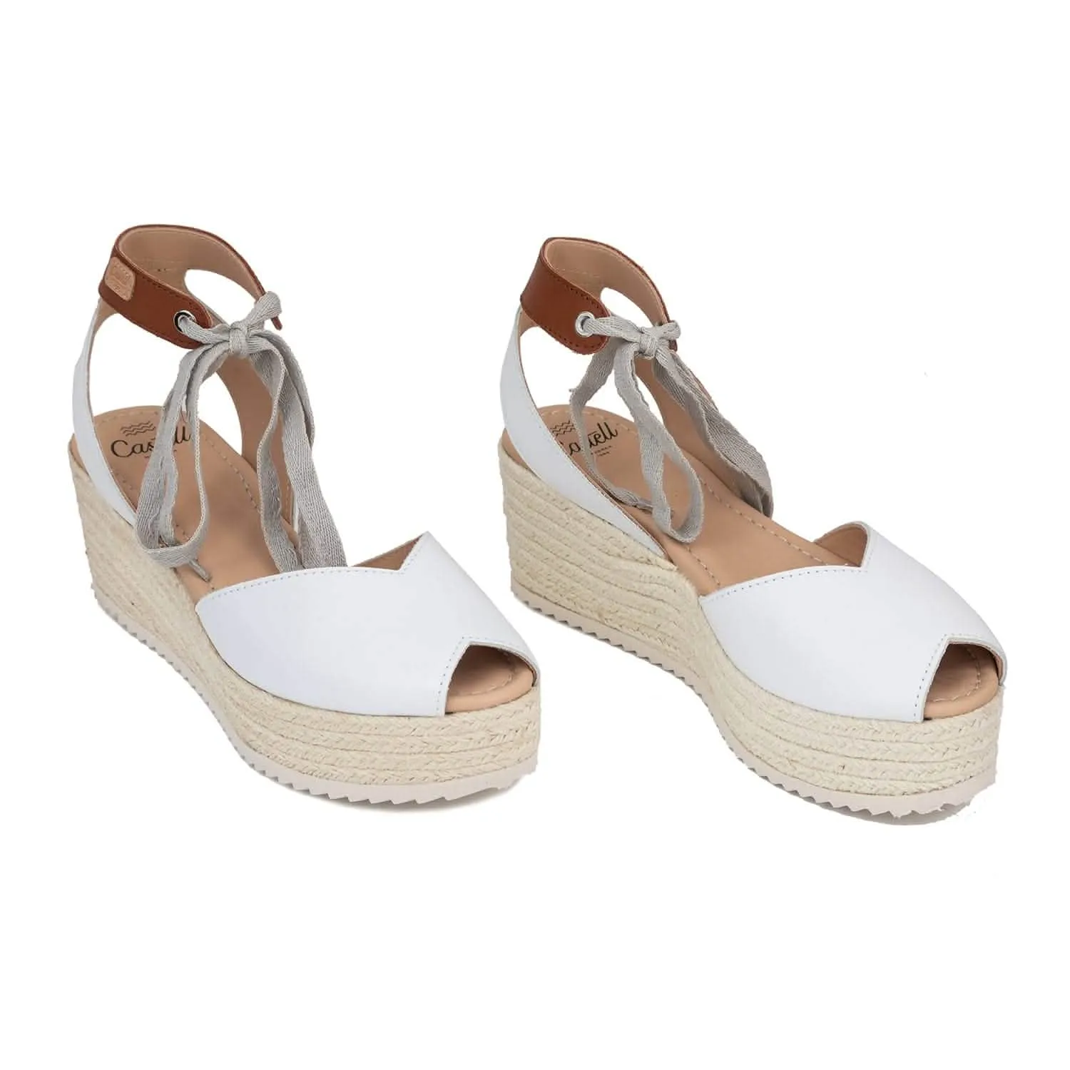 Open Toe Leather Menorcan Sandal For Women - Toy 2178 Ciervo