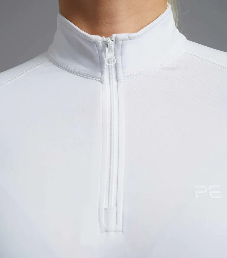 PEI Ombretta Technical Riding Layer - White