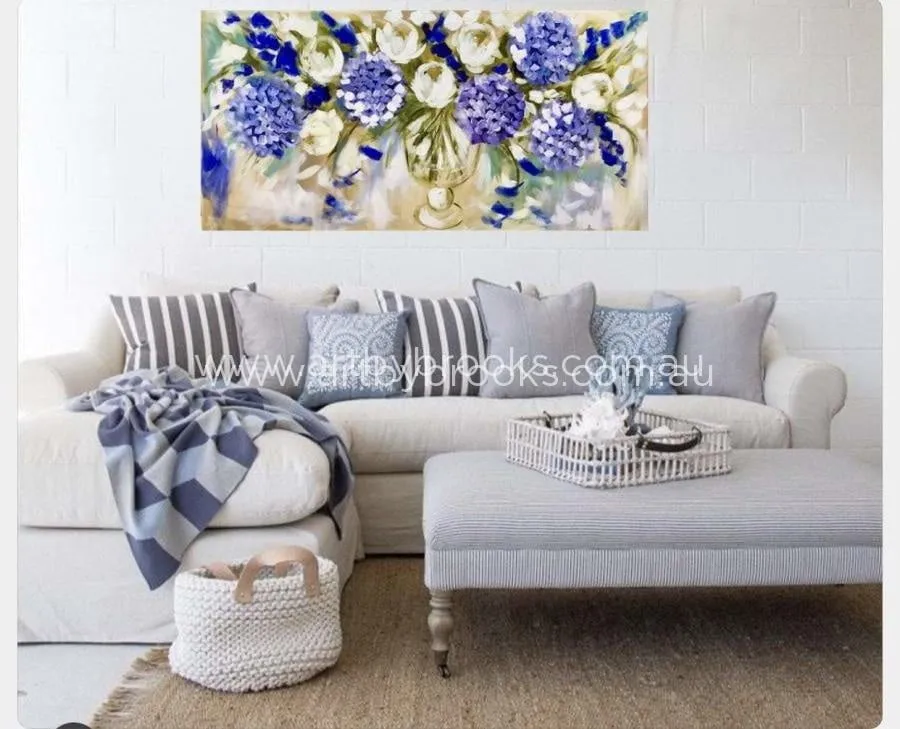 Perfumed season  - original on canvas 75 x150  cm