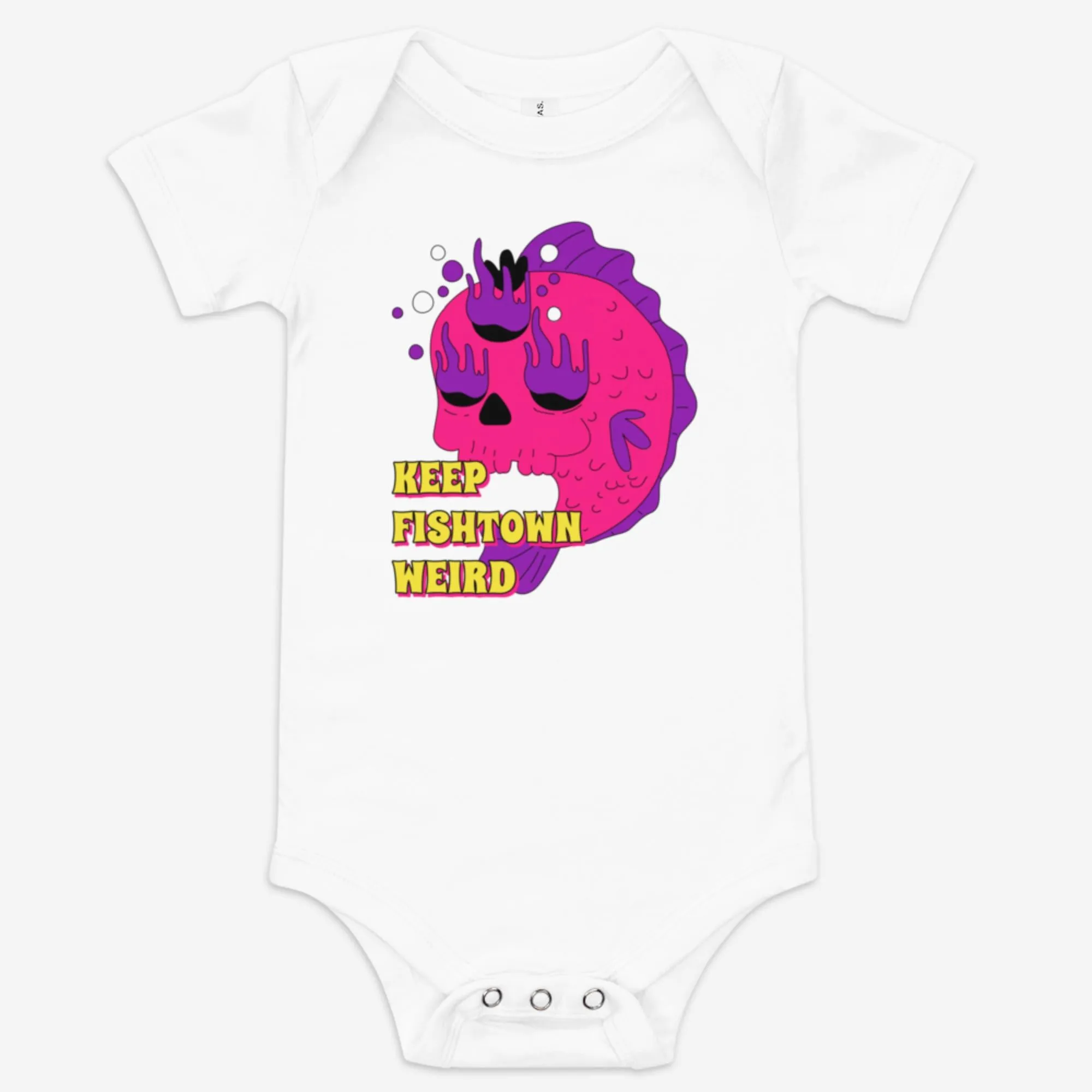 "Keep Fishtown Weird" Baby Onesie