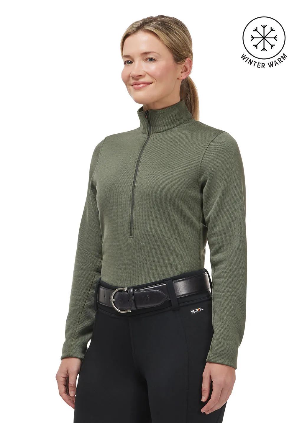 Rhythm Fleece Half Zip Top