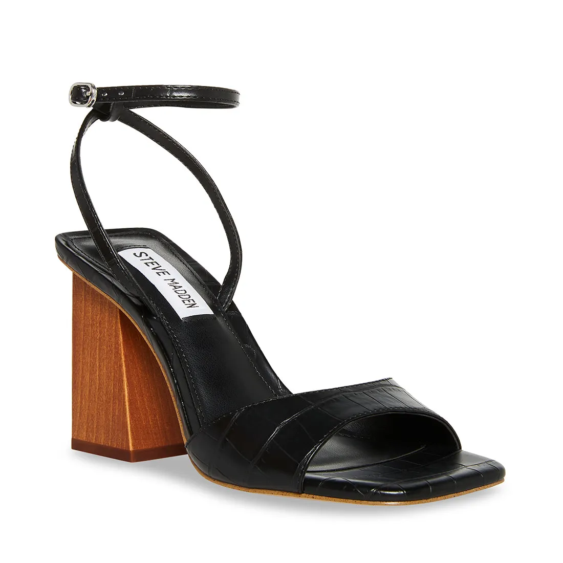 Rozlyn Sandal BLACK CROCO