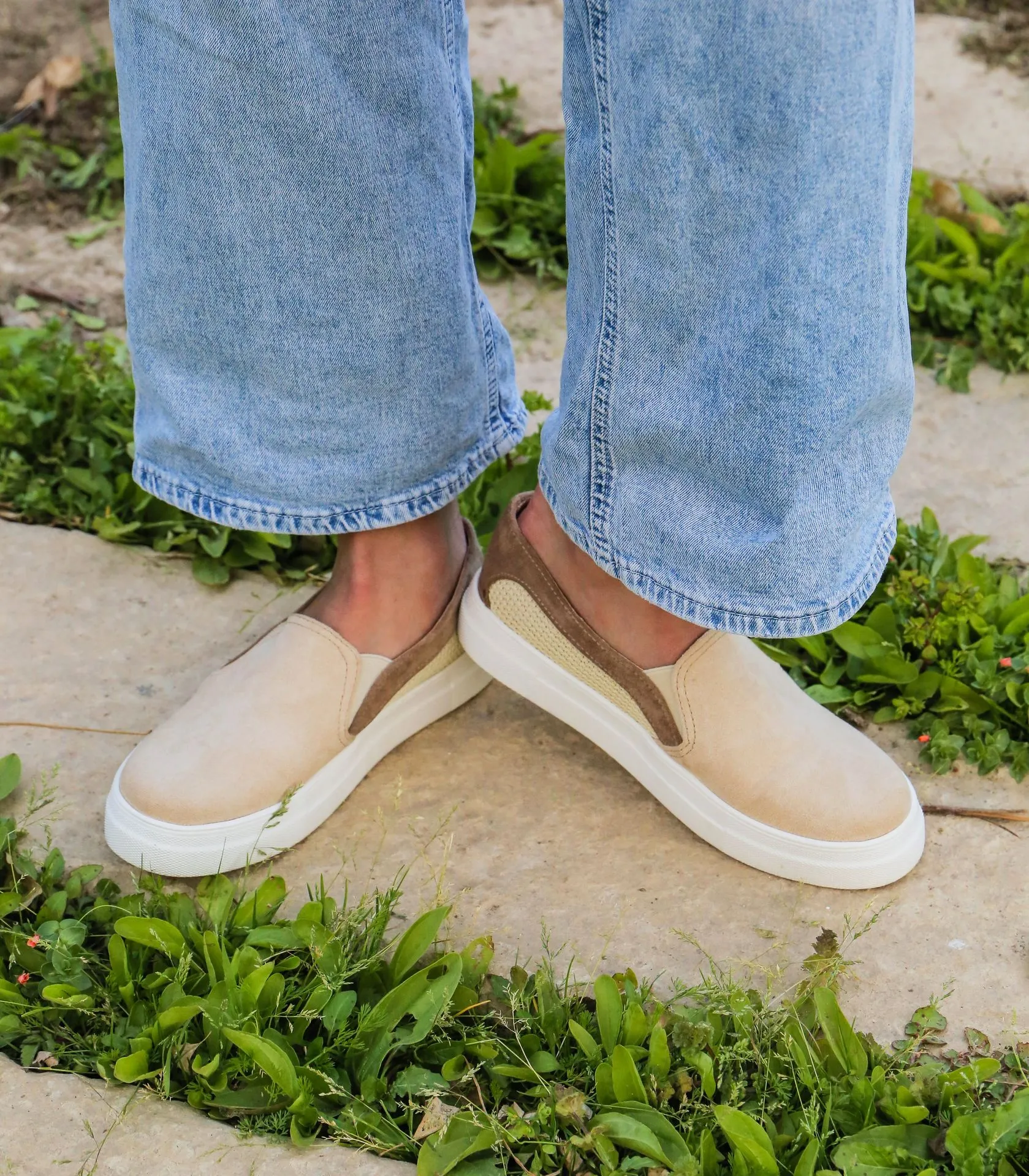 Slip On Espadrilles Beige X Cafe