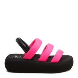 Smile Pink Strappy Sandal