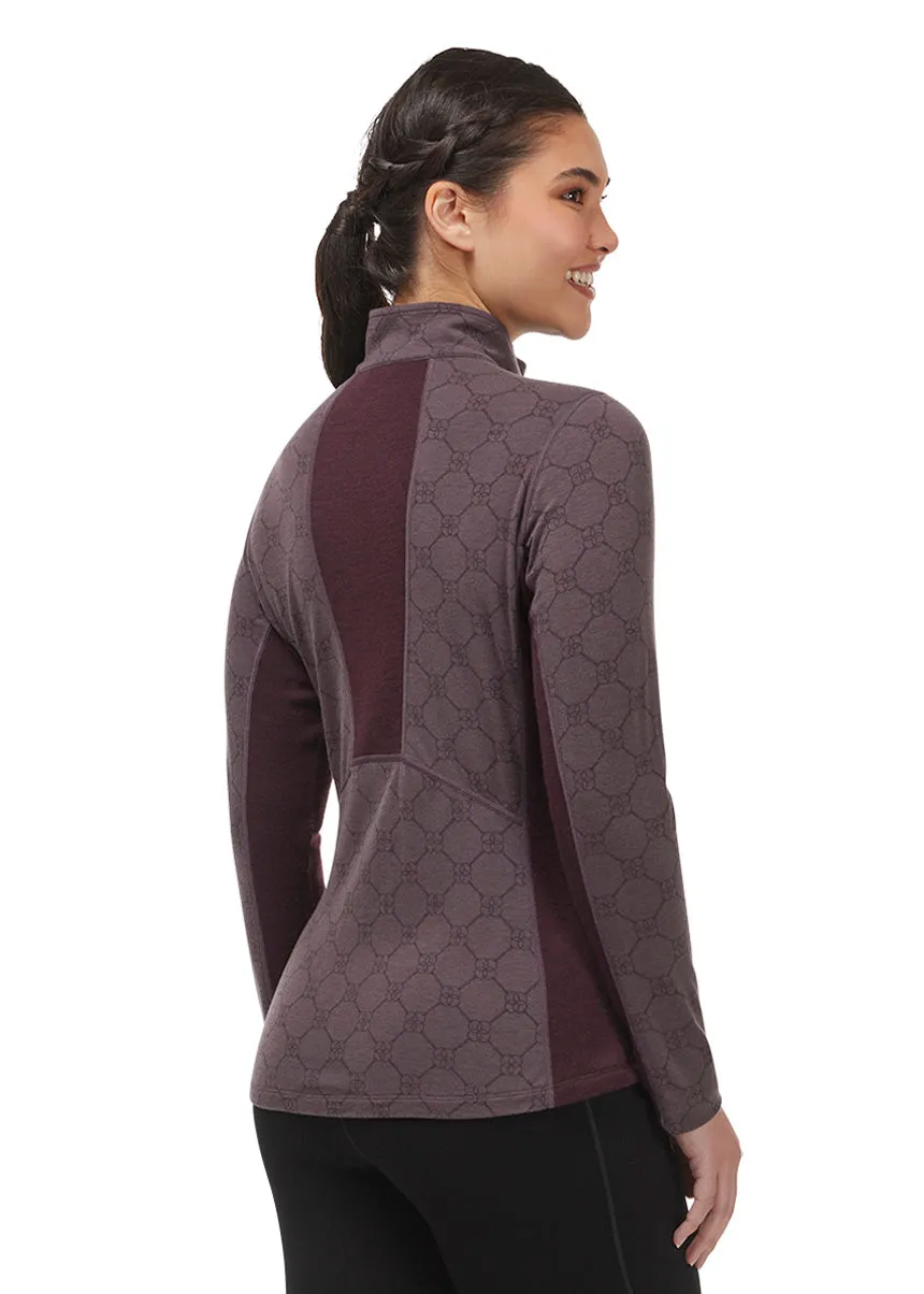 Stable Temp Merino Wool Quarter Zip Top