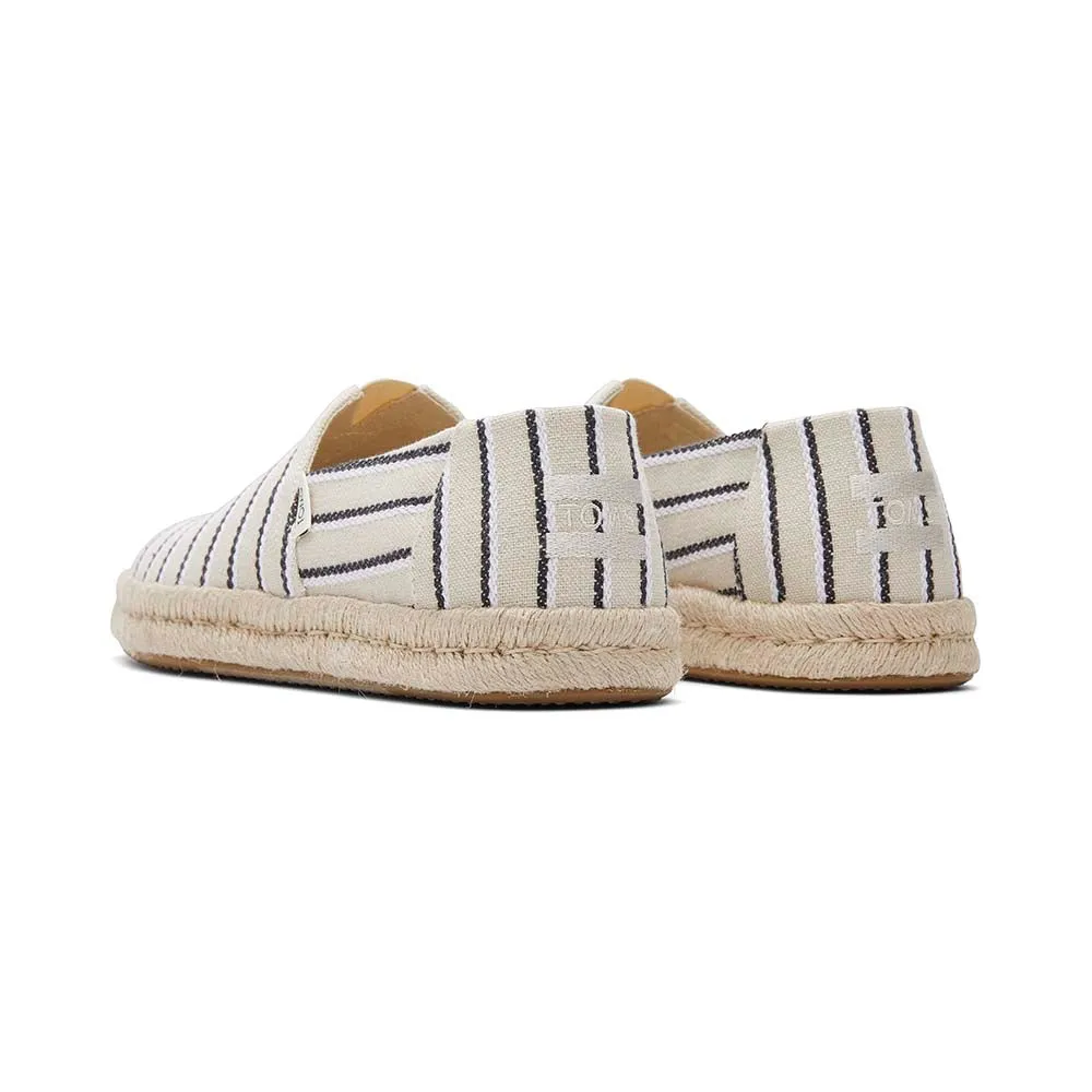 Toms Alpargata Men's Rope 2.0 Slip On - Univeristy Stripes