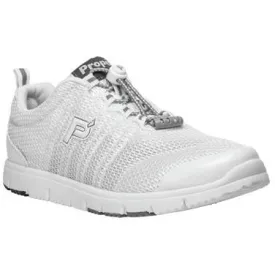 Travel Walker White Mesh Walking Shoes