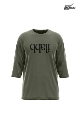 Traverse Capsize 3/4 Jersey - Army Green - Men's