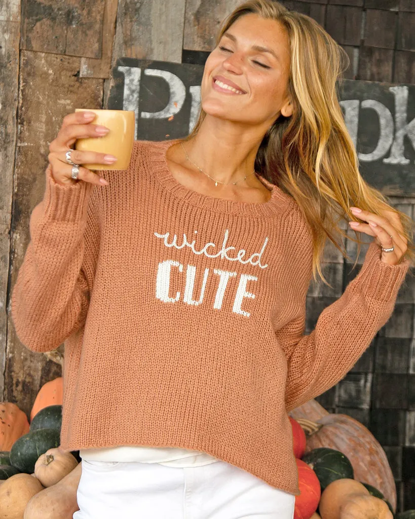 WICKED CUTE CROPPED CREW CHUNKY