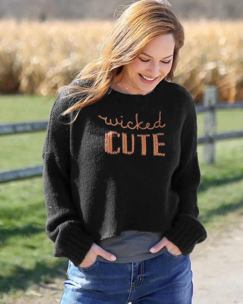 WICKED CUTE CROPPED CREW CHUNKY