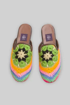 Women's Crochet Mule Size 8